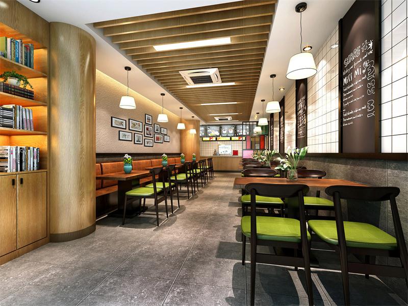 深圳沙井快餐店装修